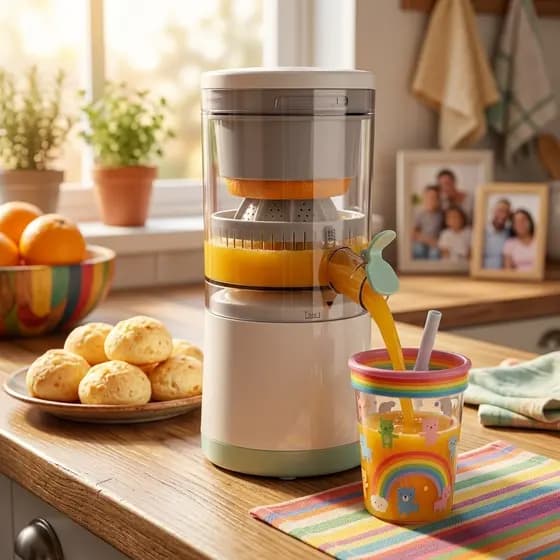 Extrator De Suco De Laranja Elétrico Portátil Recarregável Oferta