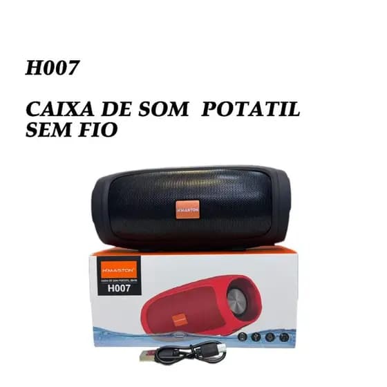 CAIXA DE SOM POTATIL SEM FIO-H'maston- H007