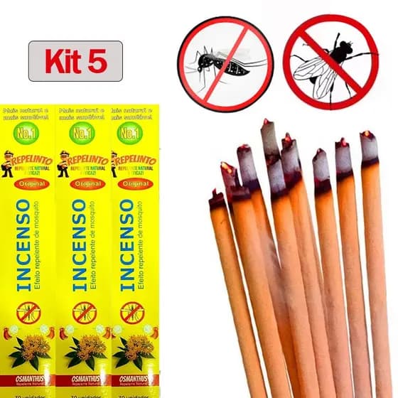 Incenso Mata Mosquito/Mosca/Barata-Palitos De Incenso mata mosquito Natural-Fragrância Osmanthus-Repelente De Mosquito