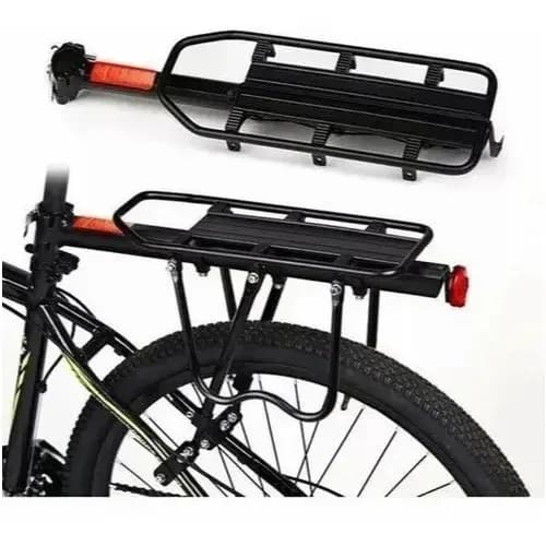 Bagageiro Bike Alumínio P/ Alforje 26-29 F. Disco 25kg