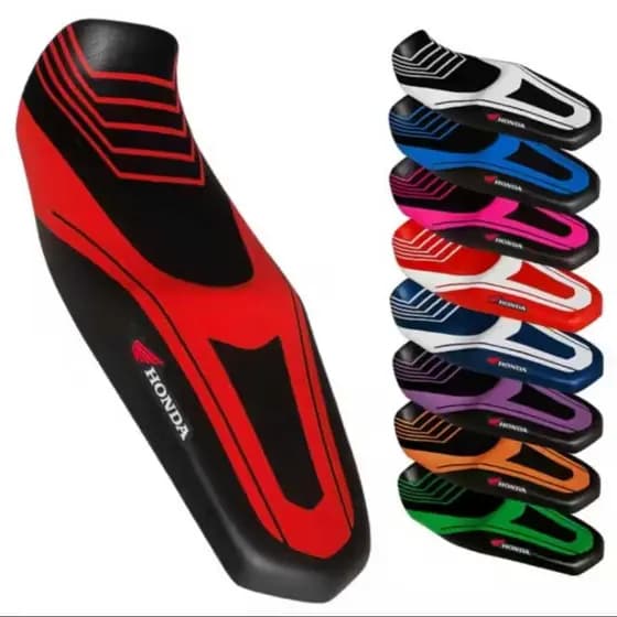 Capa de Banco para Moto Esportiva Honda Cg Titan Fan Bros 125 150 160 Pintada