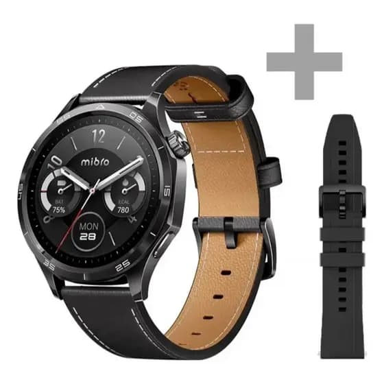 Smartwatch Mibro Watch GT Com GPS 5ATM Strava Tela Amoled SpO2