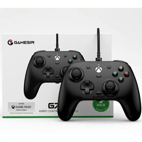 Controle Gamer GameSir G7 HE para Xbox Series X|S Xbox One e PC Hall Effect Vibração Ajustável USB