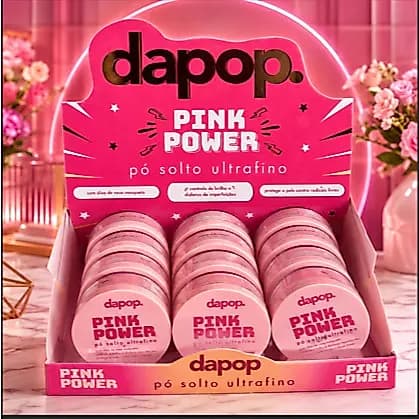 Pó Dapop ultrafino Rosa Mosqueta Box c/ 12 unidades