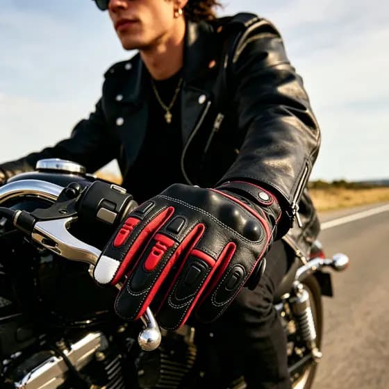 Luvas Meio Dedo Masculino para Ciclismo, Motociclismo e Fitness de Verão, Respiráveis e Resistentes a Impactos