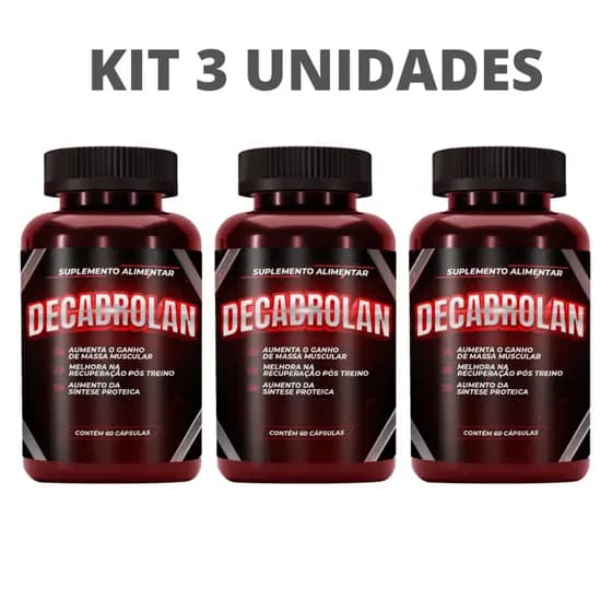 DECAN - DROLL - MÚSCULO EXTREMO - GANHO DE MASSA MUSCULAR