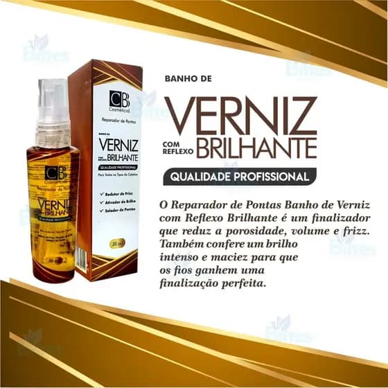 Reparador de Pontas CBB 50ml – Brilho Espelhado, Liso Sedutor e Anti-Frizz!