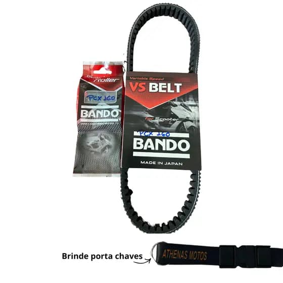 Jogo Correia e Roletes Honda PCX 160 - Bando