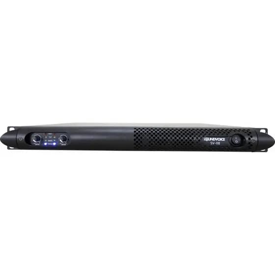 Amplificador 800w Soundvoice Sv-08 Banda Igreja Evento Casa Preto 800 W 127/220v