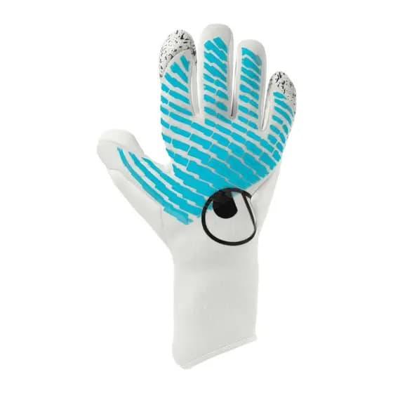 Luva De Goleiro uhlsport Cybertec Flex HN Branco e Azul