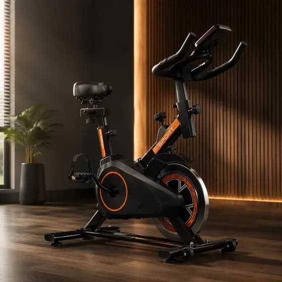 Bike Spinning Ergométrica Fitness Indoor Com Pedal Silencioso