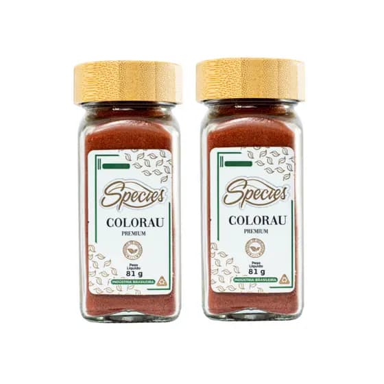 Kit 2 Colorau Premium Species 81g Tempero Natural Premium