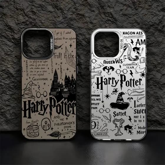 Capa Harry Potter Capinha Para iPhone 17 16 15 14 13 12 11 7 X XS XR Pro Max Plus Anti-Impacto BA547