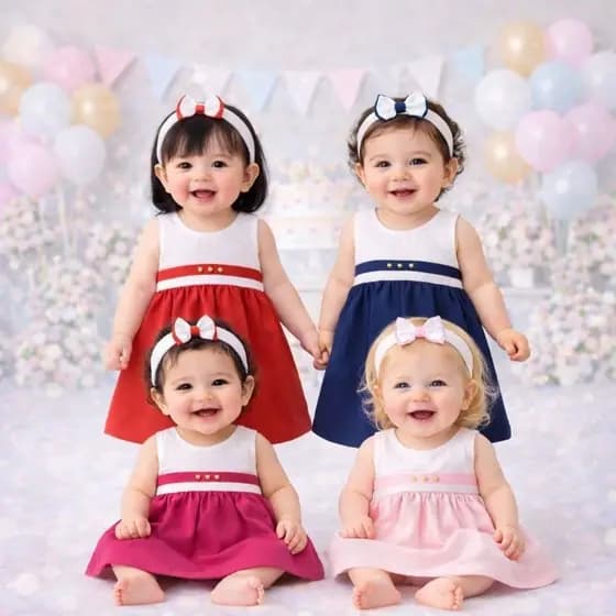Vestido Bebe Festa Luxo com Faixa Princesa 3 a 6 Meses Mesversario Menina Reborn