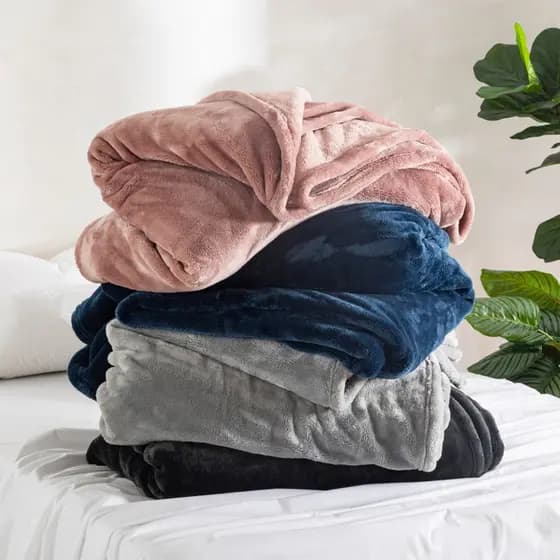 Manta Casal Microfibra Antialérgica Toque Macio Cobertor Confortável Cama Quente Aveludada Oferta