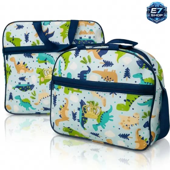 Kit Bolsa Maternidade 2 Peças Menino Menina Mala Mamãe Bebê Envio Rápido
