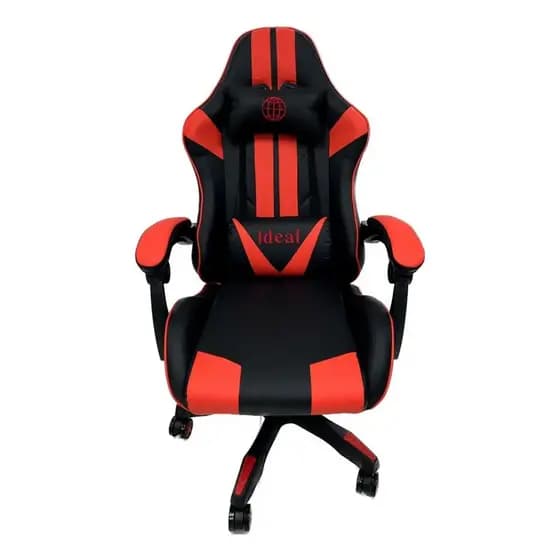 Cadeira De Escritório Ideal Cadeira Gamer Ergonômica com base para os pés Giratória Reclinável