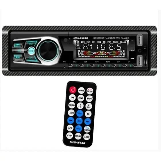 RADIO CAR MEGASTAR CDX-259BT / USB / SD / BLT