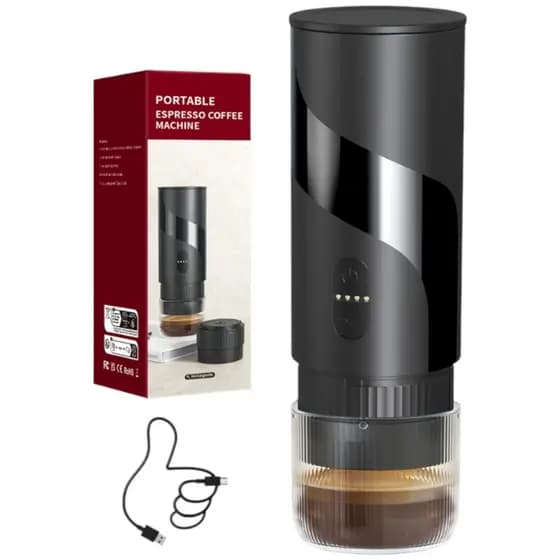 CAFETEIRA EXPRESSO PORTATIL RECARRÉGAVEL