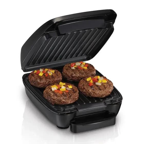 Grill Elétrico Preto Hamilton Beach - 110v