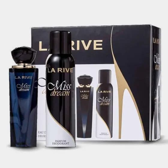 LA RIVE KIT PERFUME FEMININO MISS DREAM EDT 100ML + DESOD. 150ML