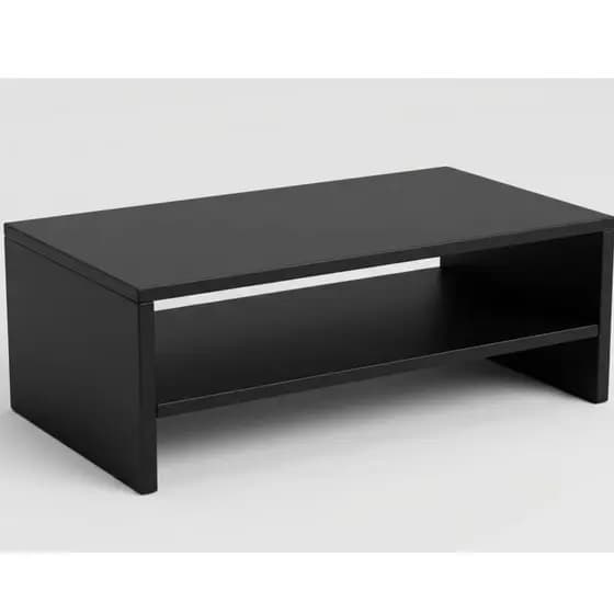 Suporte Monitor com Prateleira Base Ergonômica Elevada Organizador de Mesa Notebook PC Escritório