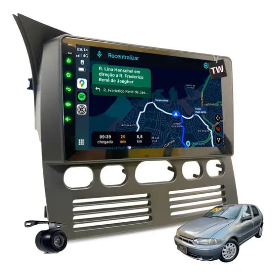 Multimídia Mp10 Palio G1 1996 1997 1998 1999 2000 Bluetooth
