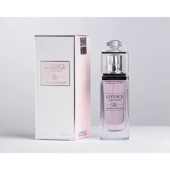 Perfume Feminino Livence Luxo Blooming Buquet 40 ml -limpo, jovem e romântico