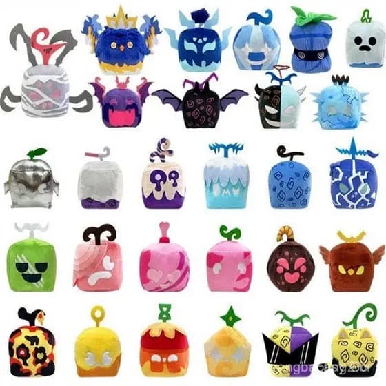 Roblox Blox Fruit Plushie Toy Spirit Dragon Control bloxfruit Aventura dos desenhos animados Macio Stuf