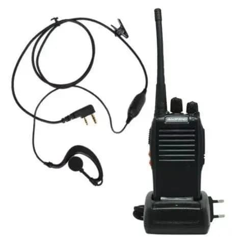Fone De Ouvido Ppt Para Rádio Baofeng Com Microfone Dual Band Walkie Talkie Uv-5r Bf-777s Uv-6