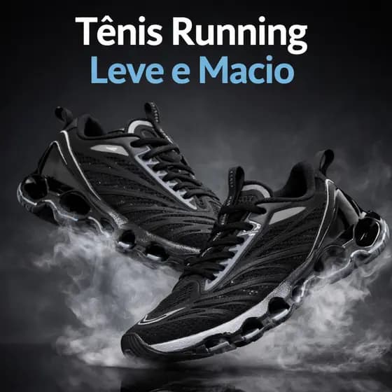 Tênis Masculino Estreet Academia Wave Confortavel Amortecimento Leve Resistente Promoção Pronto para Entrega