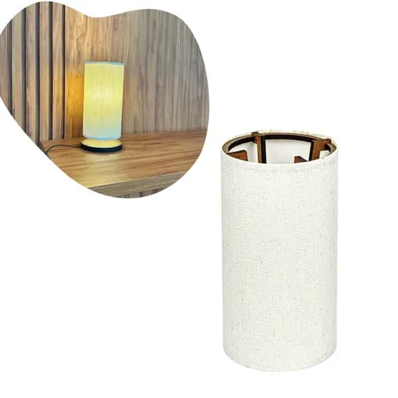 Cúpula Abajur Luminaria Mesa 24x12 Cm Casa Quarto Sala Cúpula Para Abajur Luminaria Mesa