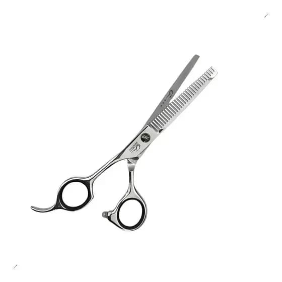 Tesoura Para Cabeleireiro Desbaste 6.0 Canhoto Profissional