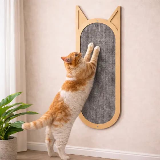 Arranhador Gato Grande Brinquedo Pet Parede 50x20