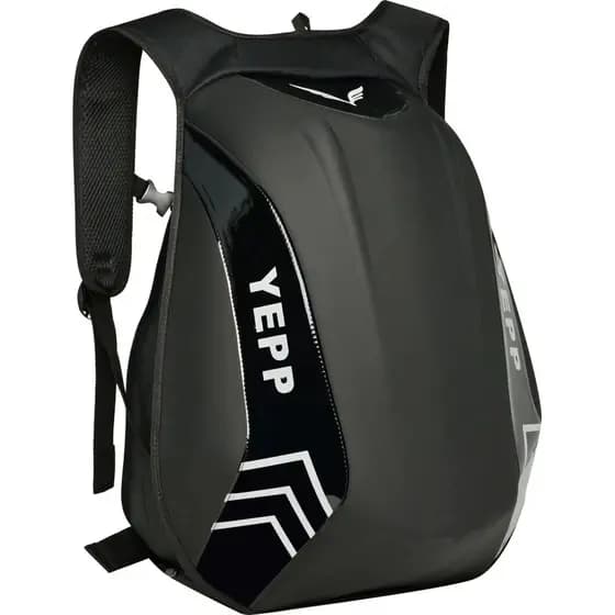 Mochila Motocross Motoboy Trabalho À Prova D'água Reflexivo Grande Preto