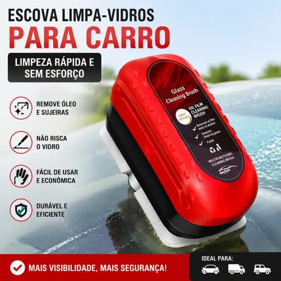 Escova de limpeza de filme de óleo de vidro de carro 120ml Limpador de óleo para vidros de carro