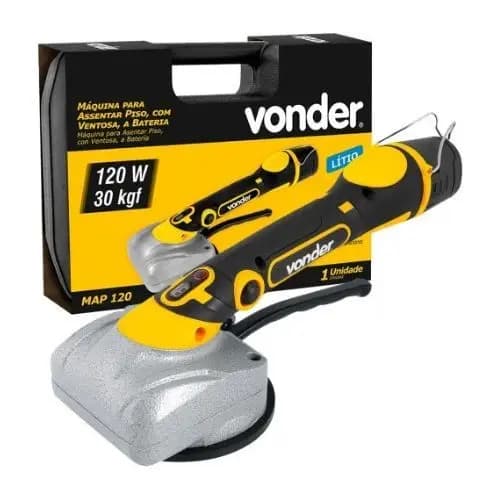 Máquina Para Assentar Piso Vonder MAP120 Ventosa Elétrica Bivolt