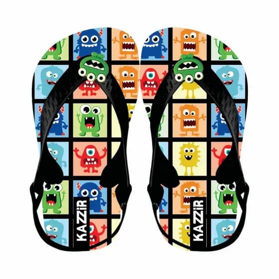 Chinelo Infantil Baby Marca própria Menino confortável macio leve com elástico bebe 01