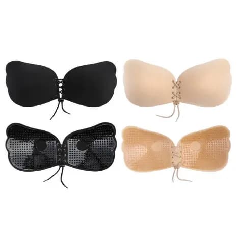 Sutia Adesivo Invisivel Levanta Peitos Seio Push Up Silicone Autocolante