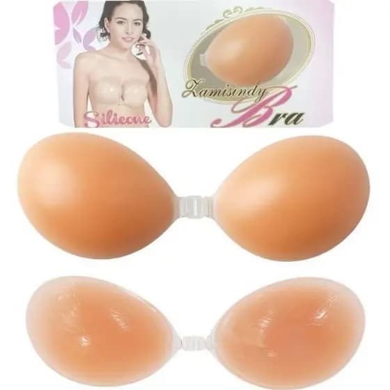Sutiã de Silicone Unbra Invisivel Sem Alça Original Esteticamente Perfeito Na Roupa UNBRA