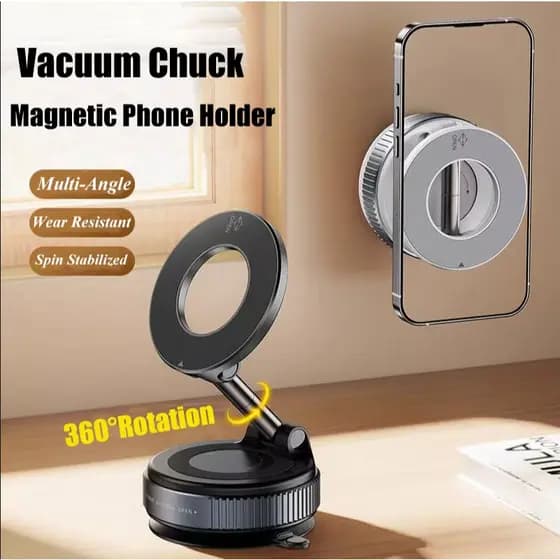 Suporte Magnético para Celular, Vários Modelos Disponíveis, Fixação Dupla 360° Giratório