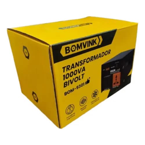 Transformador De Voltagem 1000va Bivolt 110/220v