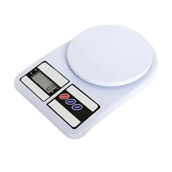 Balança de Cozinha Digital para Alimentos Com Base Antiderrapante Definição Pessagem até 10kg Fit Premium
