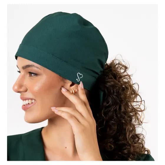 Gorro Bandana Profissional Ajustável em Oxford Med Vet Odonto Várias Cores
