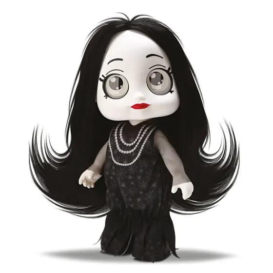 Boneca Diver Monster Brilha no Escuro com Unhas Postiças e Escova de Cabelo Infantil