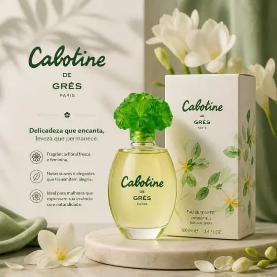 Perfume Cabotine de Grès Feminino 100ml - Original e Lacrado