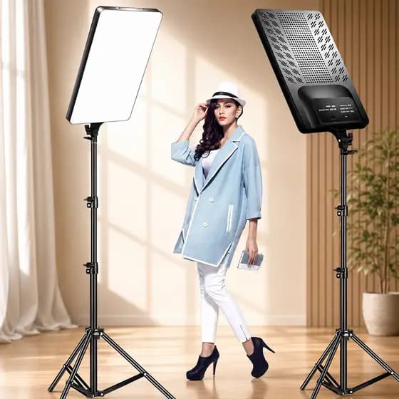 Kit Ring Light LED Profissional Com Tripé 2 Metros Iluminação Para Celular Foto Vídeo Studio