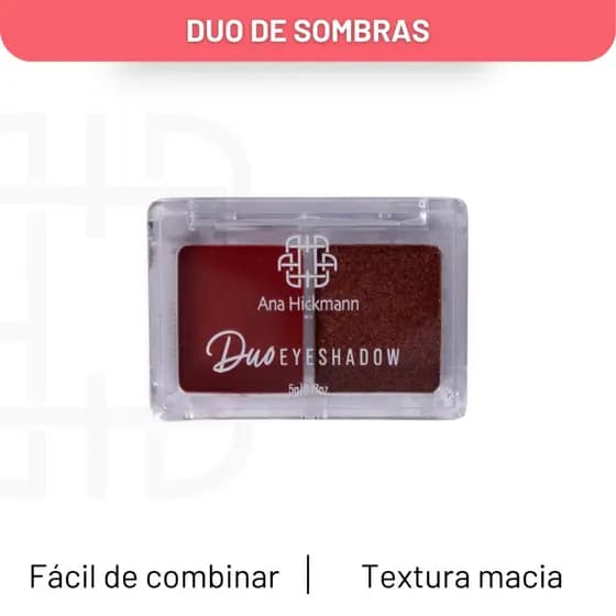 Sombra Compacta Dupla Duo Eyeshadow 2 Ana Hickmann