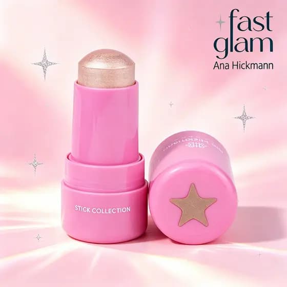 ANA HICKMANN Stick Iluminador MARILYN – Brilho Perolado/Metálico – 4,8g p/ Festas