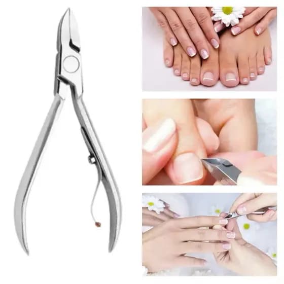 Alicate de Cutícula Classic Afiado Alta Precisão para Manicure e Pedicura Profissional
